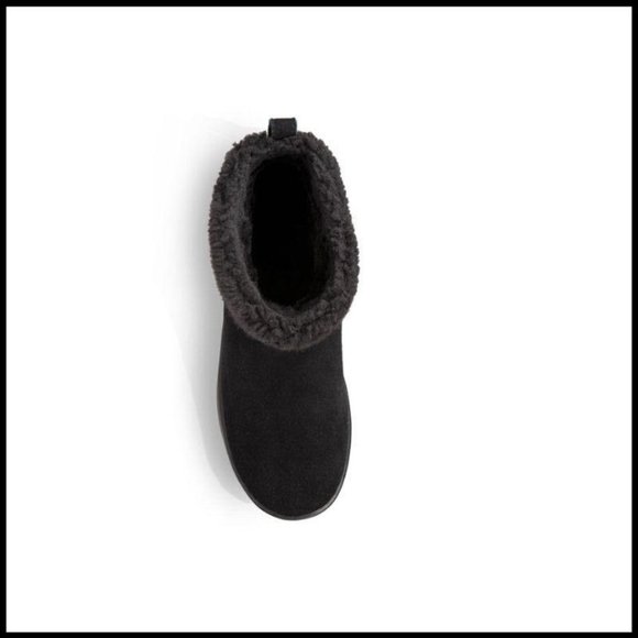 NWOB KOOLABURRA UGG Isana Faux Fur-Lined Suede Boot, Size Women's 11 - Picture 2 of 3